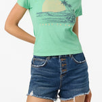 O'Neill - Womens - Tops - Tees - Coastal Vibes Tee - MTT Collective