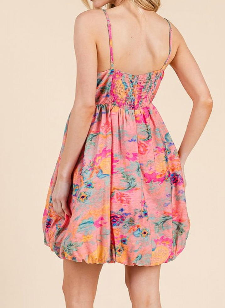 GEEGEE - Womens - Dresses - Jane Floral Print Mini Dress - MTT Collective