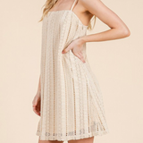 GEEGEE - Womens - Dresses - Caroline Crochet Mini Dress - MTT Collective