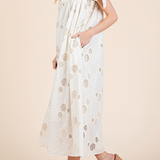 GEEGEE - Womens - Dresses - Sunflower Eyelet Lace Midi Sundress - MTT Collective