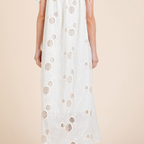 GEEGEE - Womens - Dresses - Sunflower Eyelet Lace Midi Sundress - MTT Collective