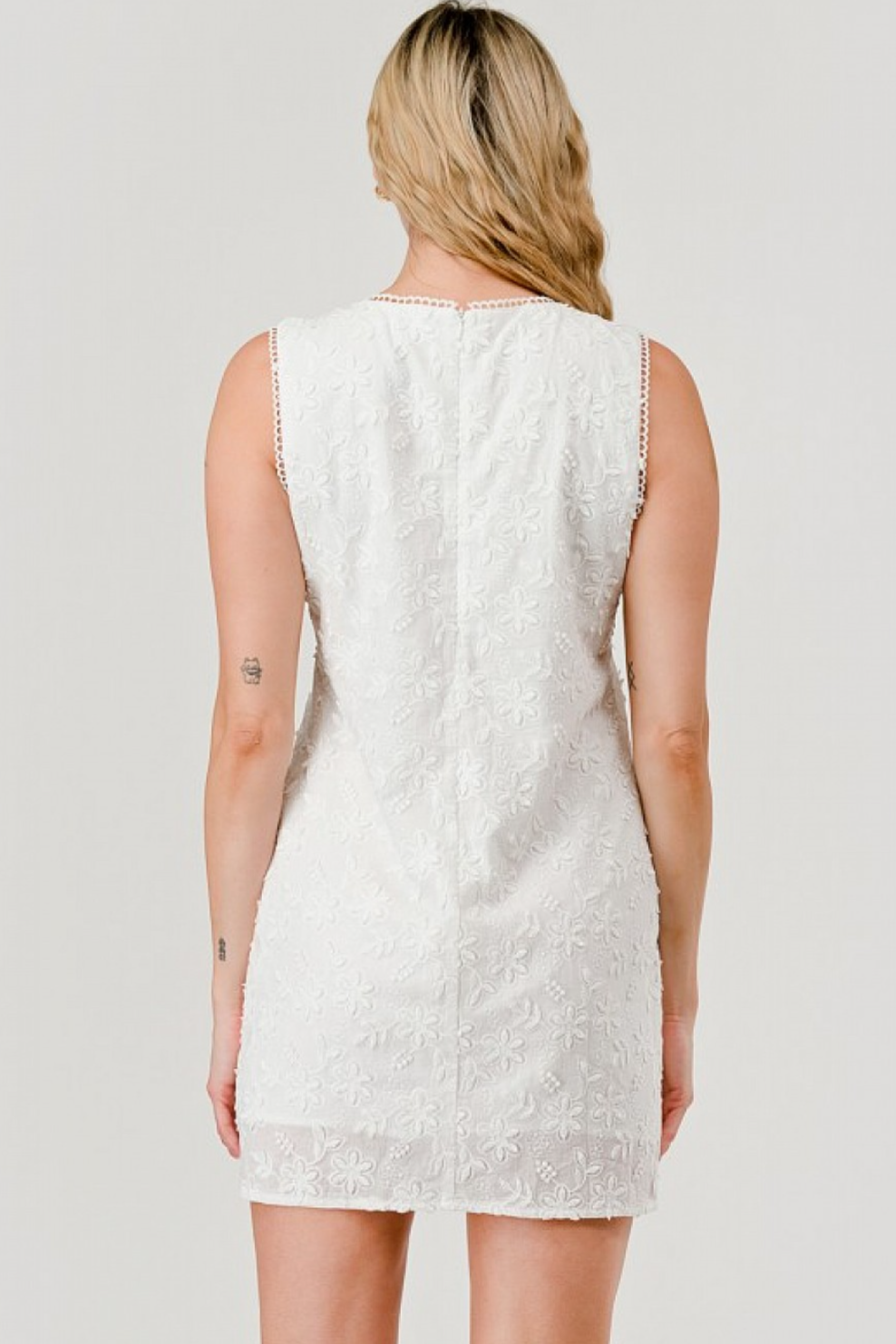 GEEGEE - Womens - Dresses - Eloise Embroidered Mini Dress - MTT Collective