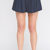 Allie Rose - Womens - Bottoms - Shorts - Tori Pleated Tennis Shorts - MTT Collective