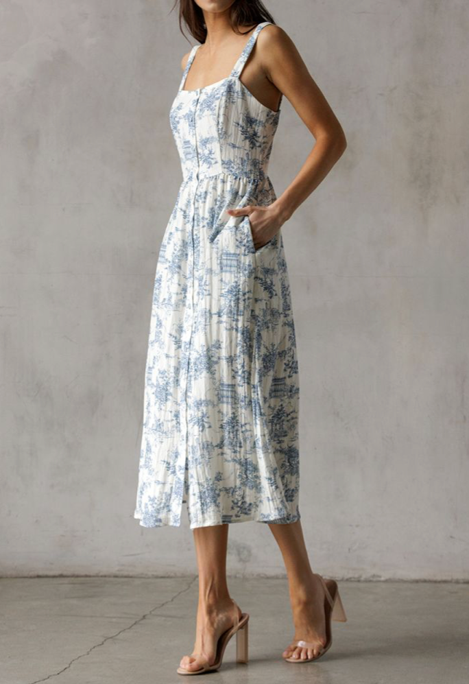 Storia - Womens - Dresses - Morgan Elegant Pattern Maxi Dress - MTT Collective