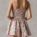 Storia - Womens - Rompers - Luciana Multicolored Floral Romper - MTT Collective