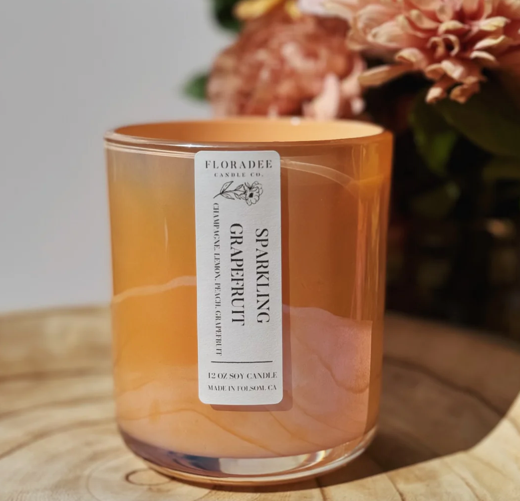 FLORADEE CANDLE CO. - Lifestyle - Fragrance - Candles - Floradee Candle Co. 12oz Soy Candles - MTT Collective