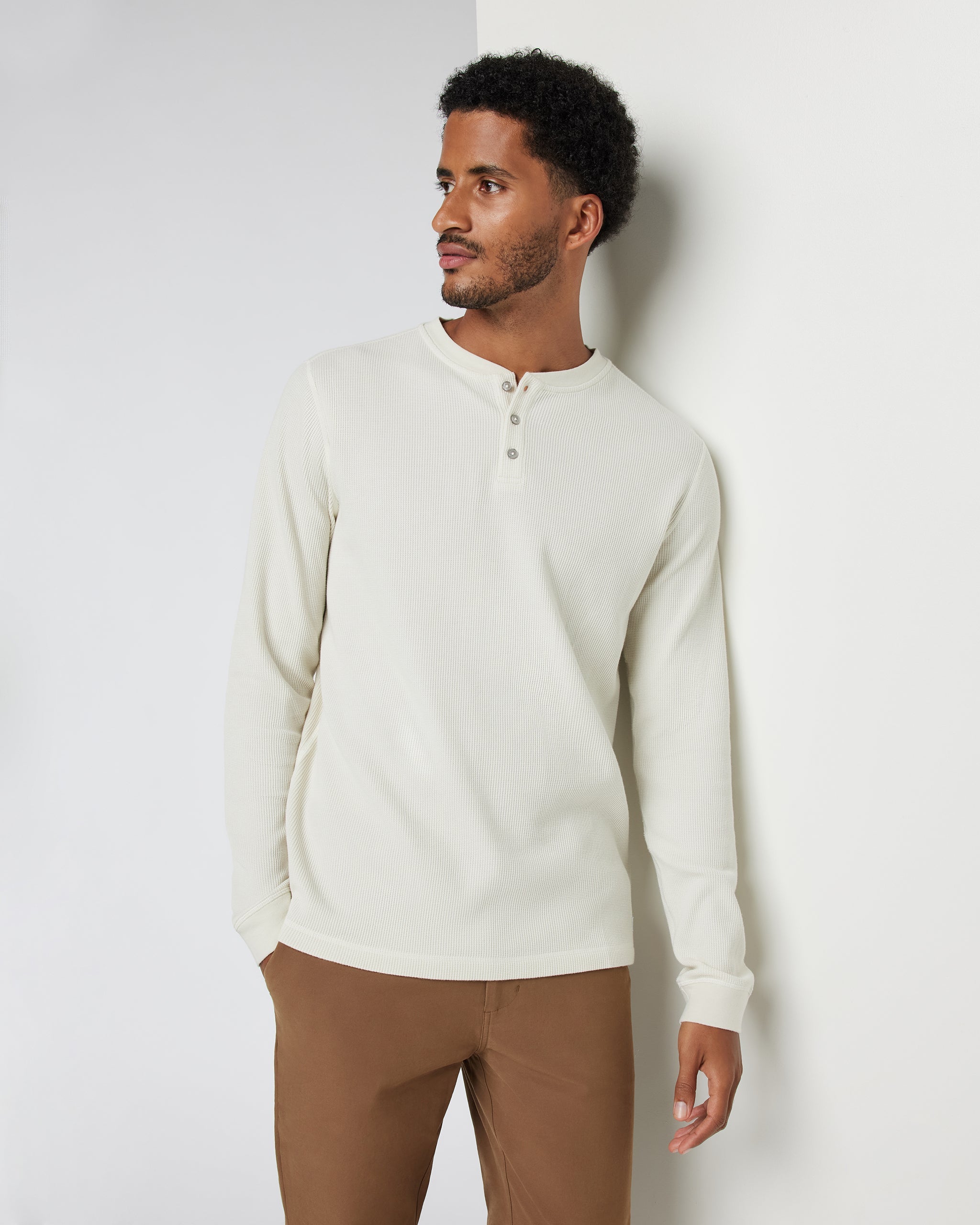 VUORI - Mens - Tops - Henleys & Thermals - Waffle Henley - MTT Collective