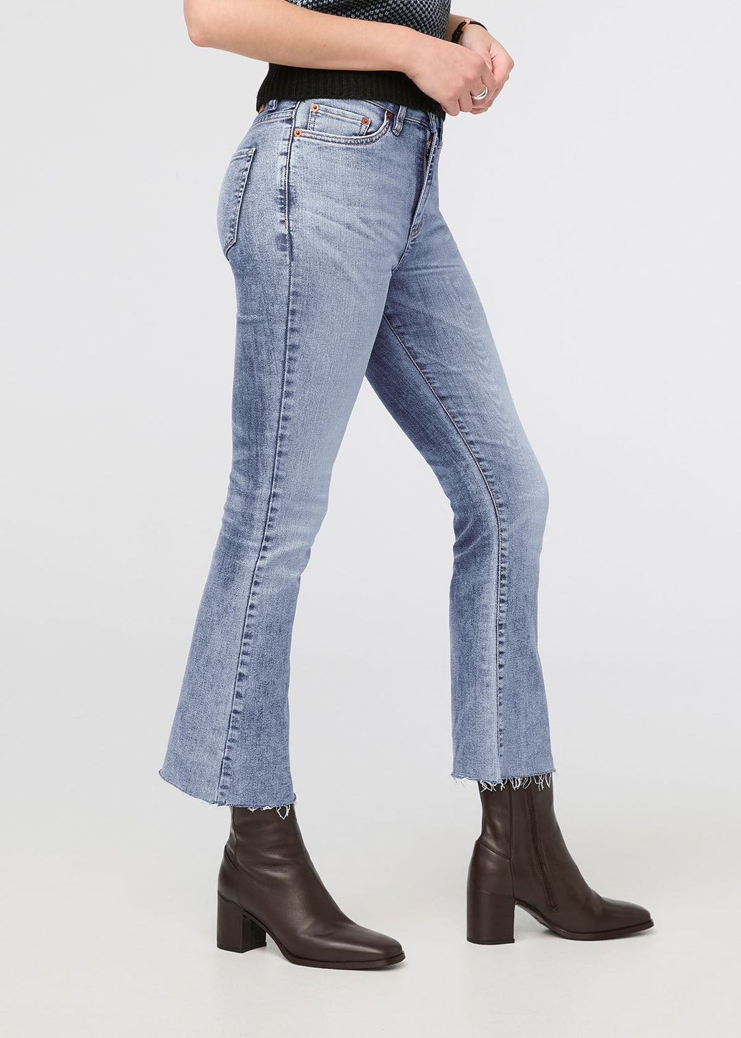 Top Model Stretch Denim Kick Flare Jeans - MTT Collective
