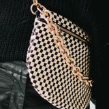 Bold Metal Chain Shoulder Strap