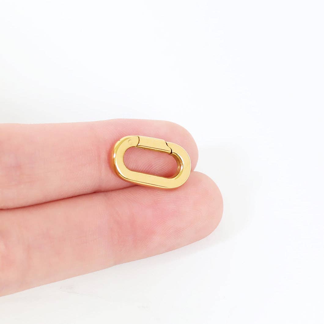 MTT Jewelry - Jewelry - Charms - Oval Carabiner - MTT Collective