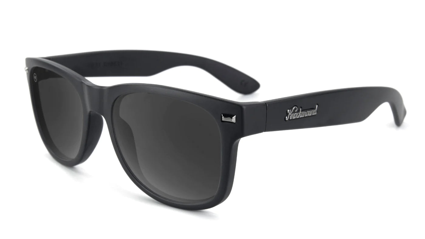 Black on Black Fort Knocks / Smoke Sunglasses - MTT Collective