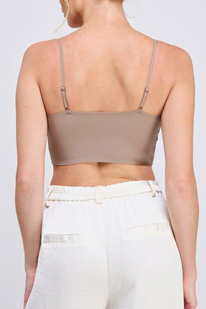 Allie Rose - Womens - Basics - Bras & Bralettes - Dani Knit Detail Bralette - MTT Collective