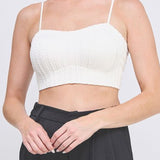 Allie Rose - Womens - Basics - Bras & Bralettes - Dani Knit Detail Bralette - MTT Collective