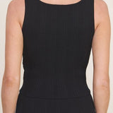 Allie Rose - Womens - Tops - Tanks - Kari Knitted Variegated Top - MTT Collective
