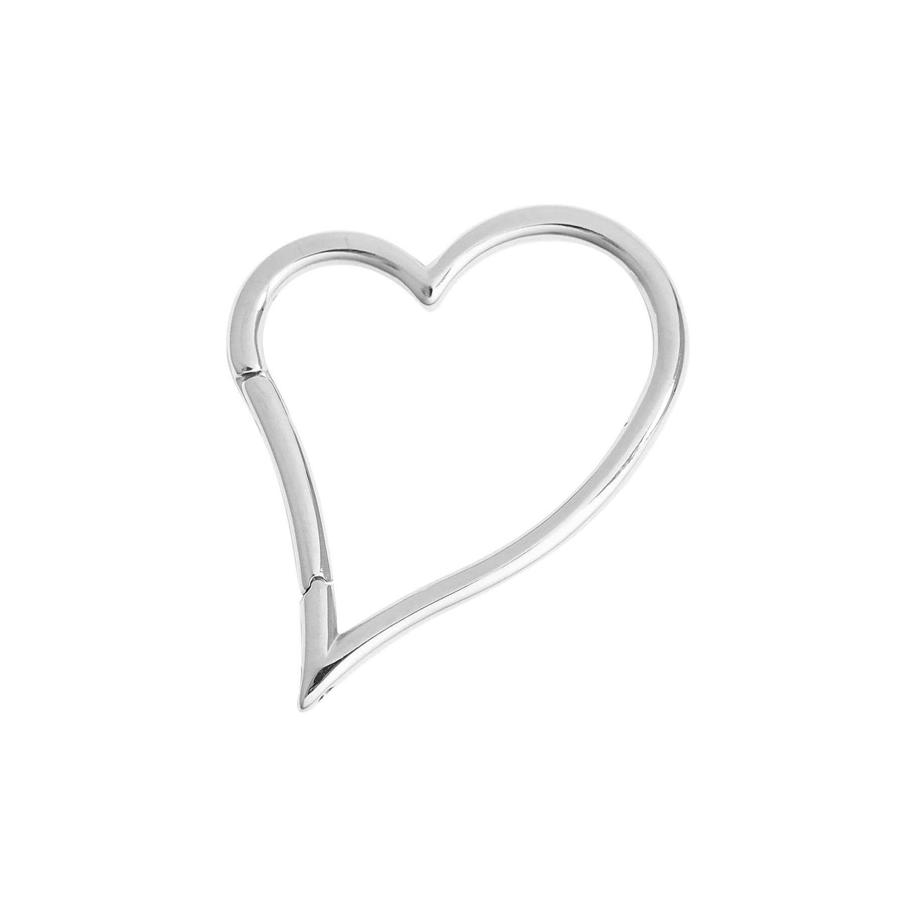 MTT Jewelry - Jewelry - Charms - Large Heart Carabiner - MTT Collective