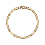 Rowan Gold Stainless Steel Herringbone Chain Bracelet - MTT Collective