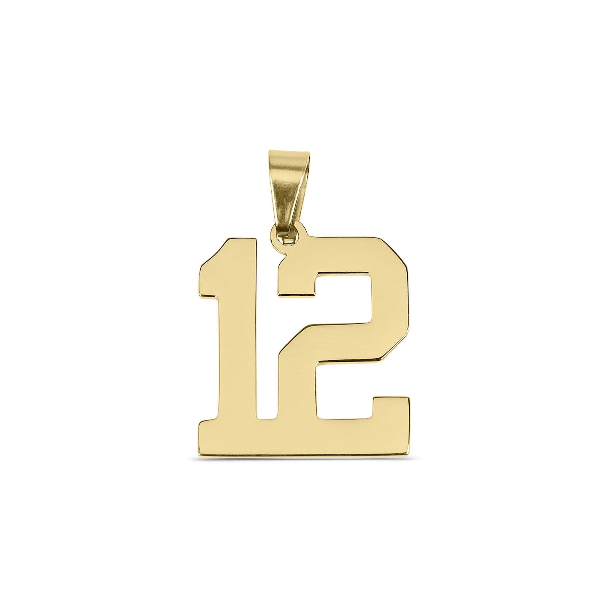 MTT Jewelry - Jewelry - Charms - Sport Number Pendant - MTT Collective