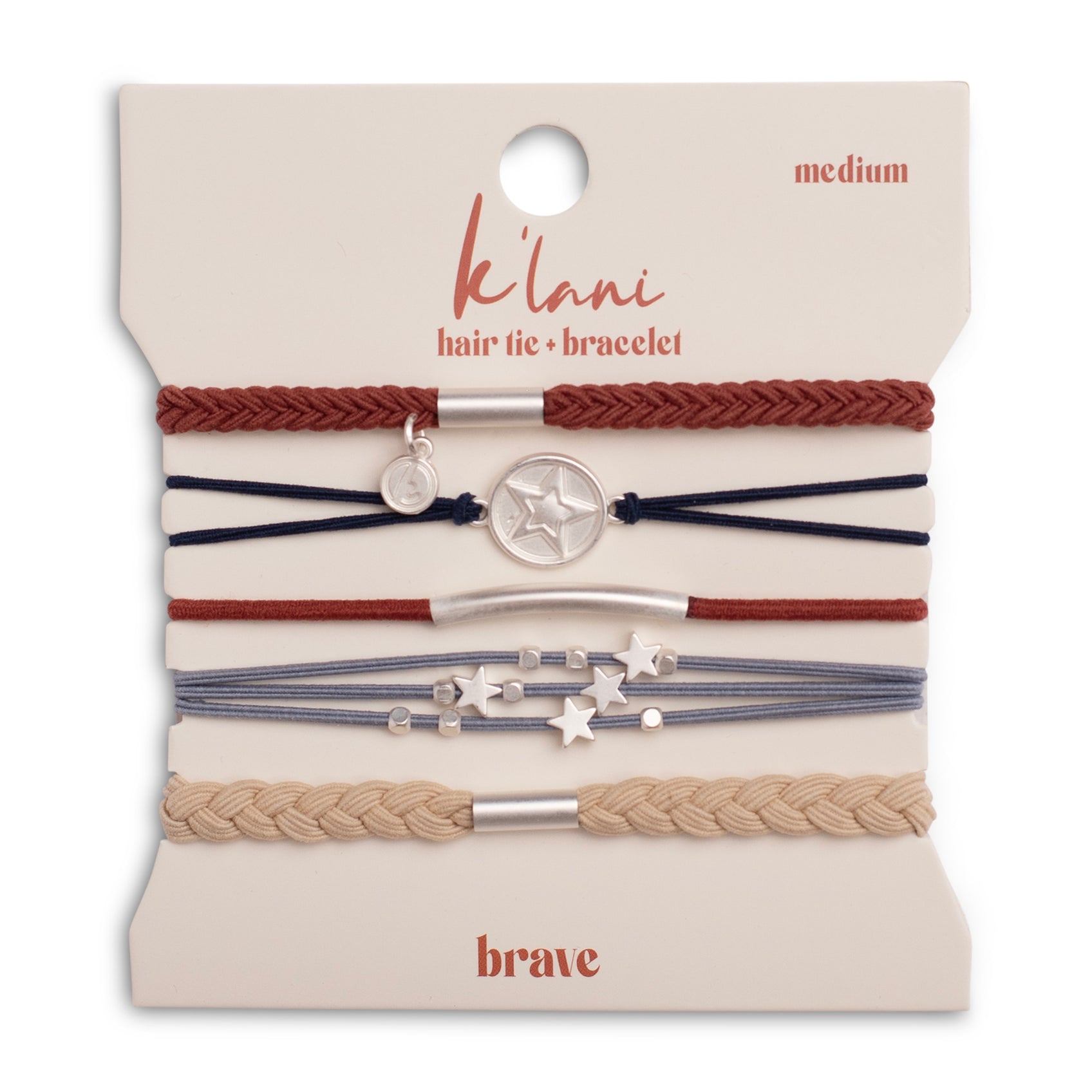 K'lani - Womens - Accessories - Hair - Brave - Hair Tie Bracelet - MTT Collective