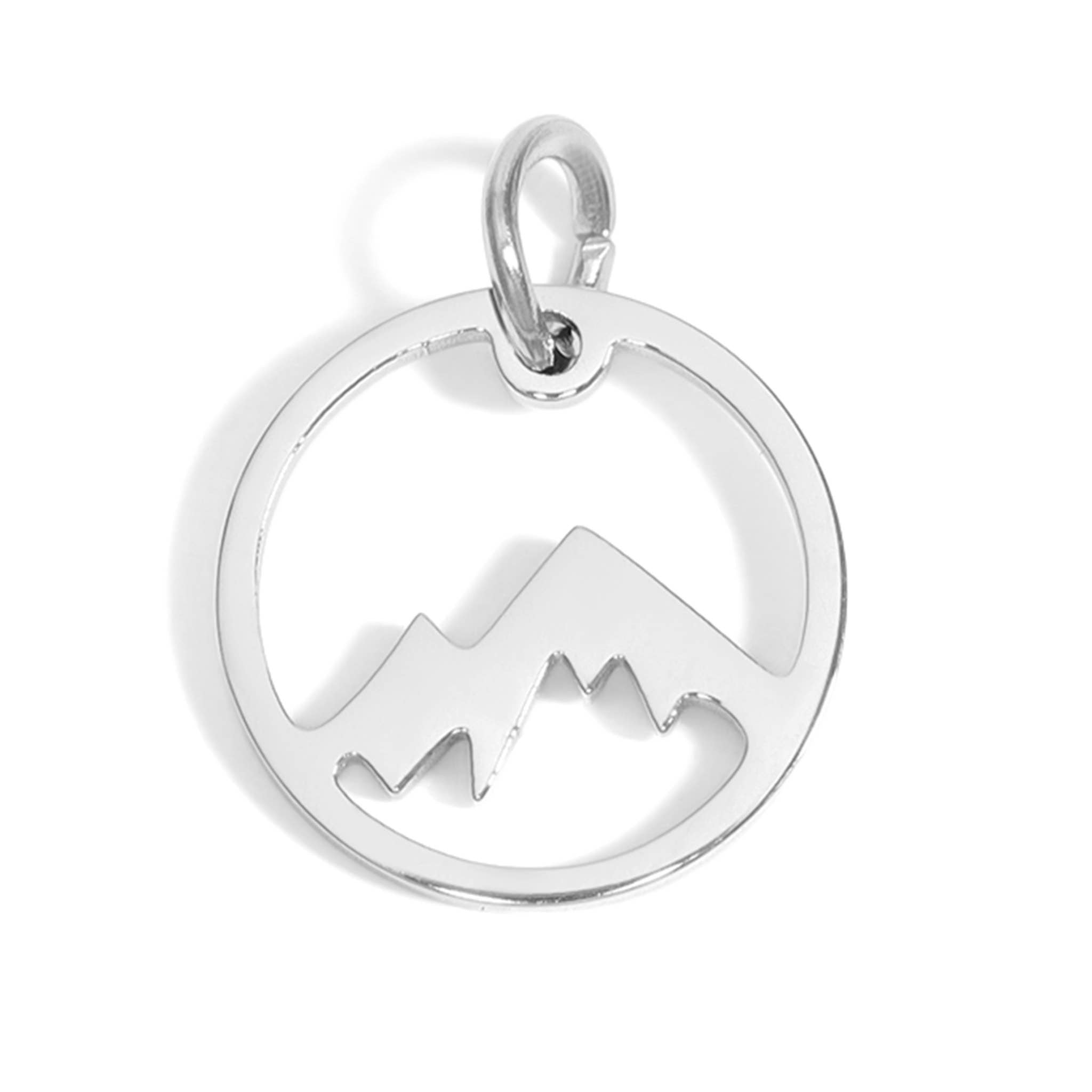 MTT Jewelry - Jewelry - Charms - Stainless Steel Mountain Charm - MTT Collective