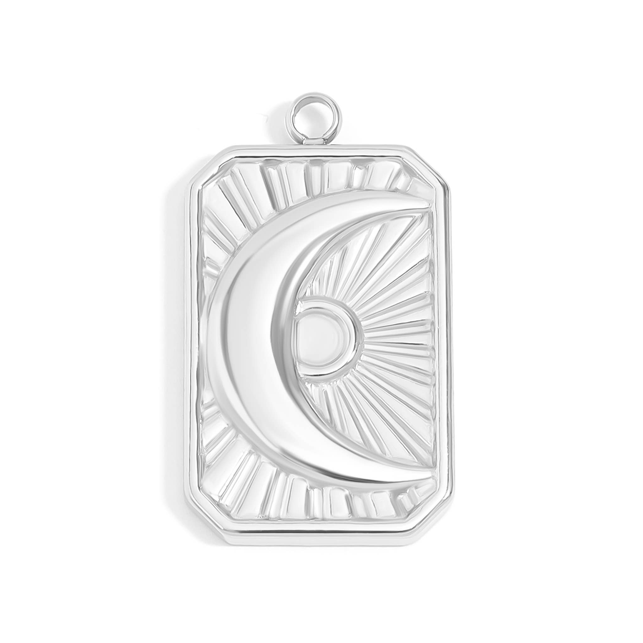 MTT Jewelry - Jewelry - Charms - Sunburst Moon Charm - MTT Collective
