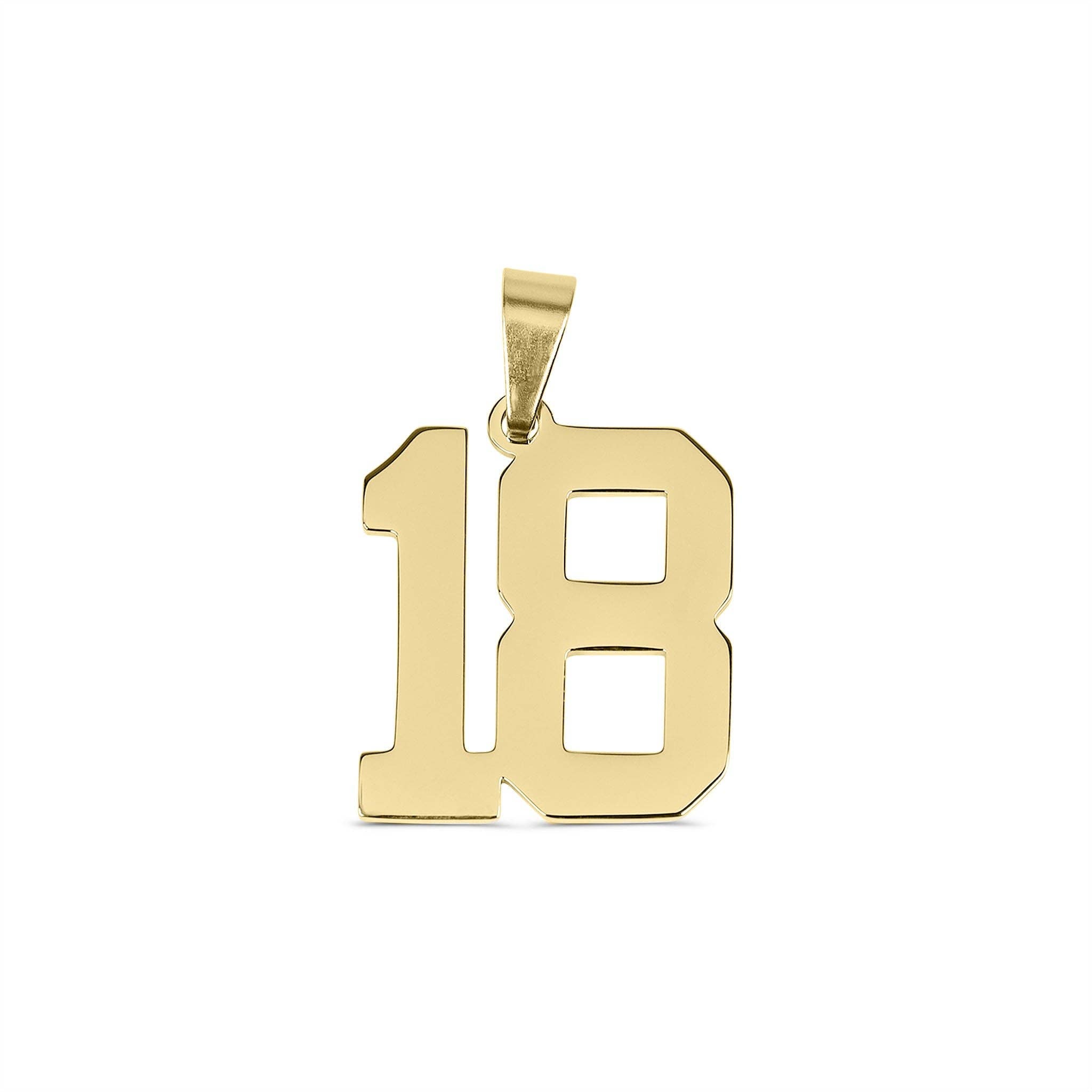 MTT Jewelry - Jewelry - Charms - Sport Number Pendant - MTT Collective