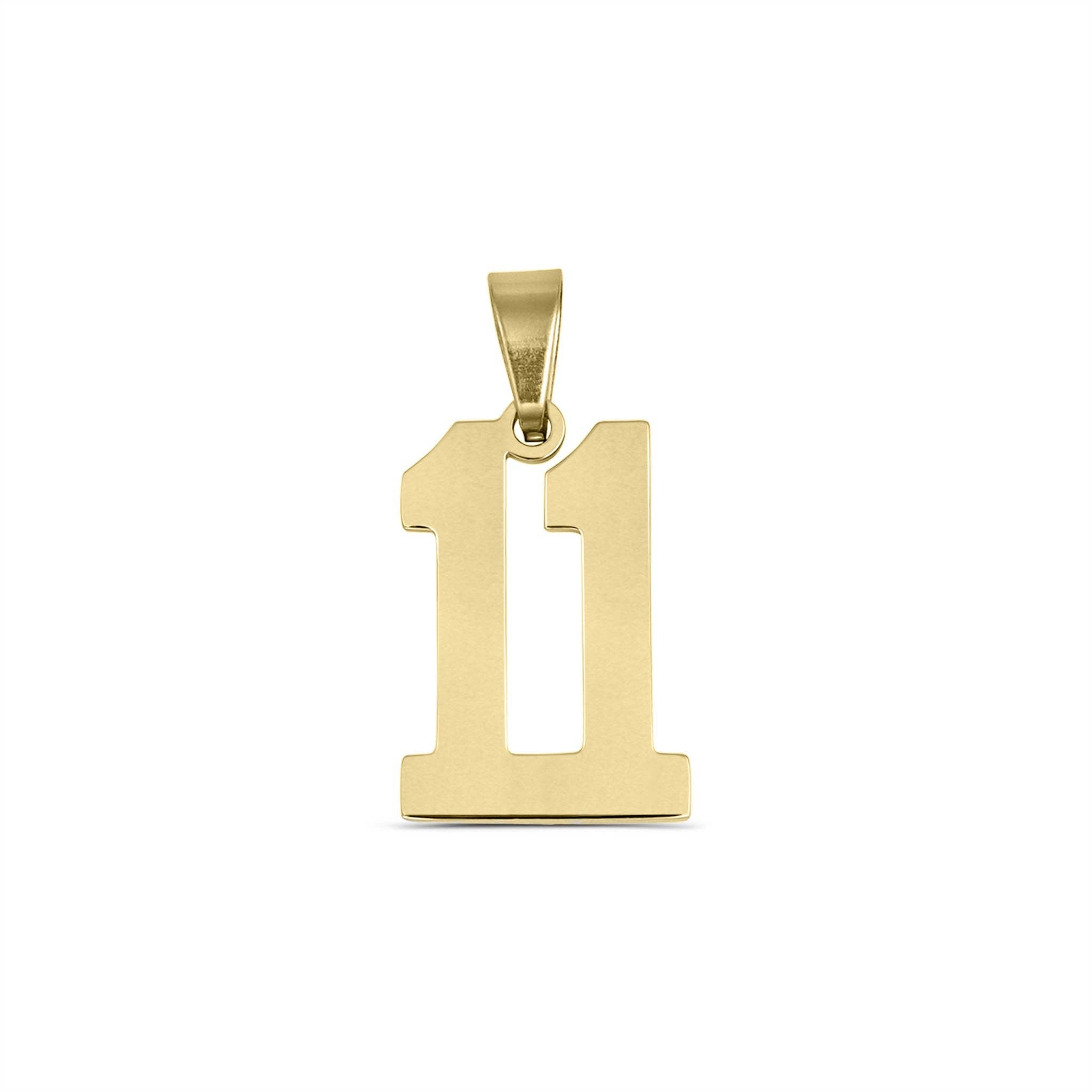MTT Jewelry - Jewelry - Charms - Sport Number Pendant - MTT Collective
