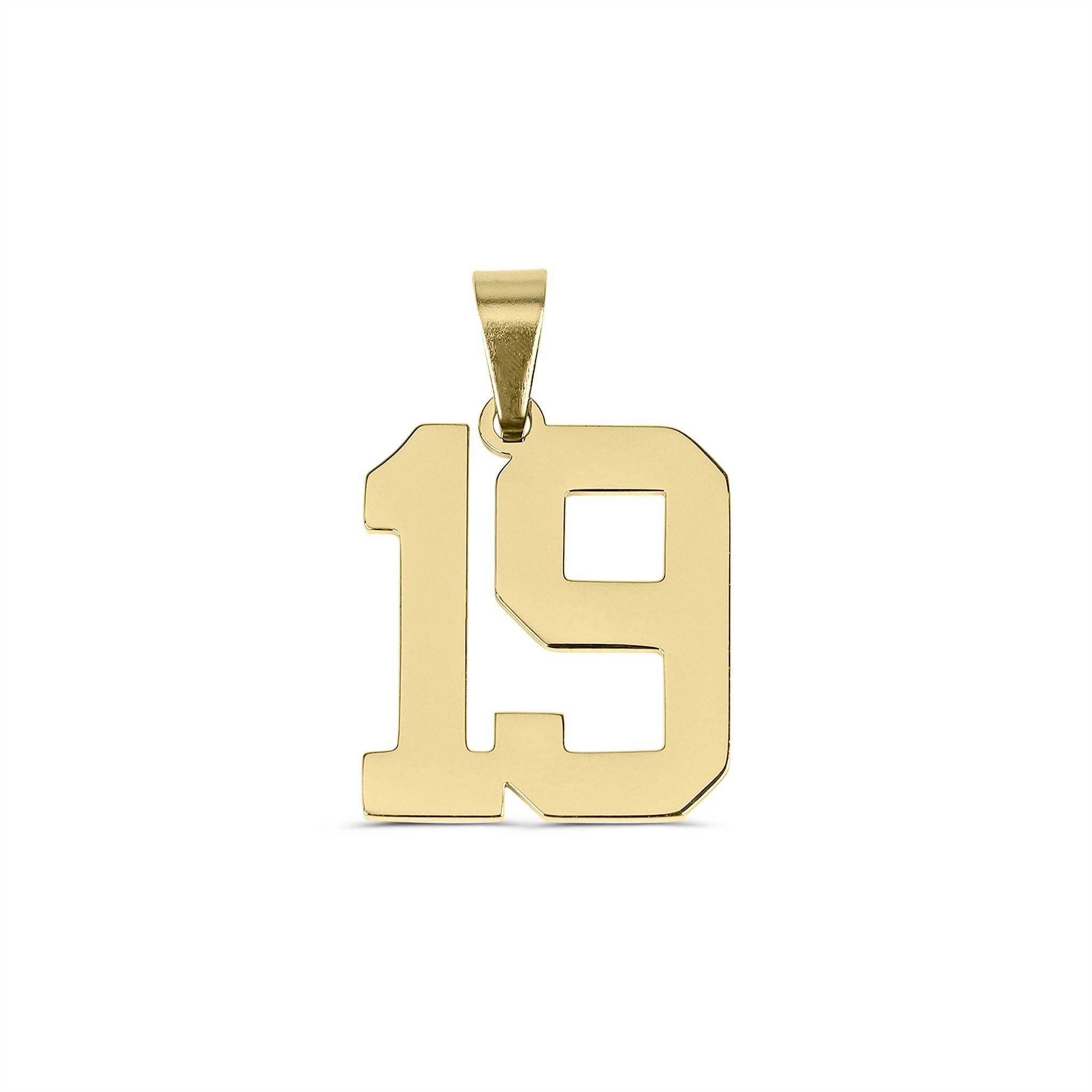 MTT Jewelry - Jewelry - Charms - Sport Number Pendant - MTT Collective