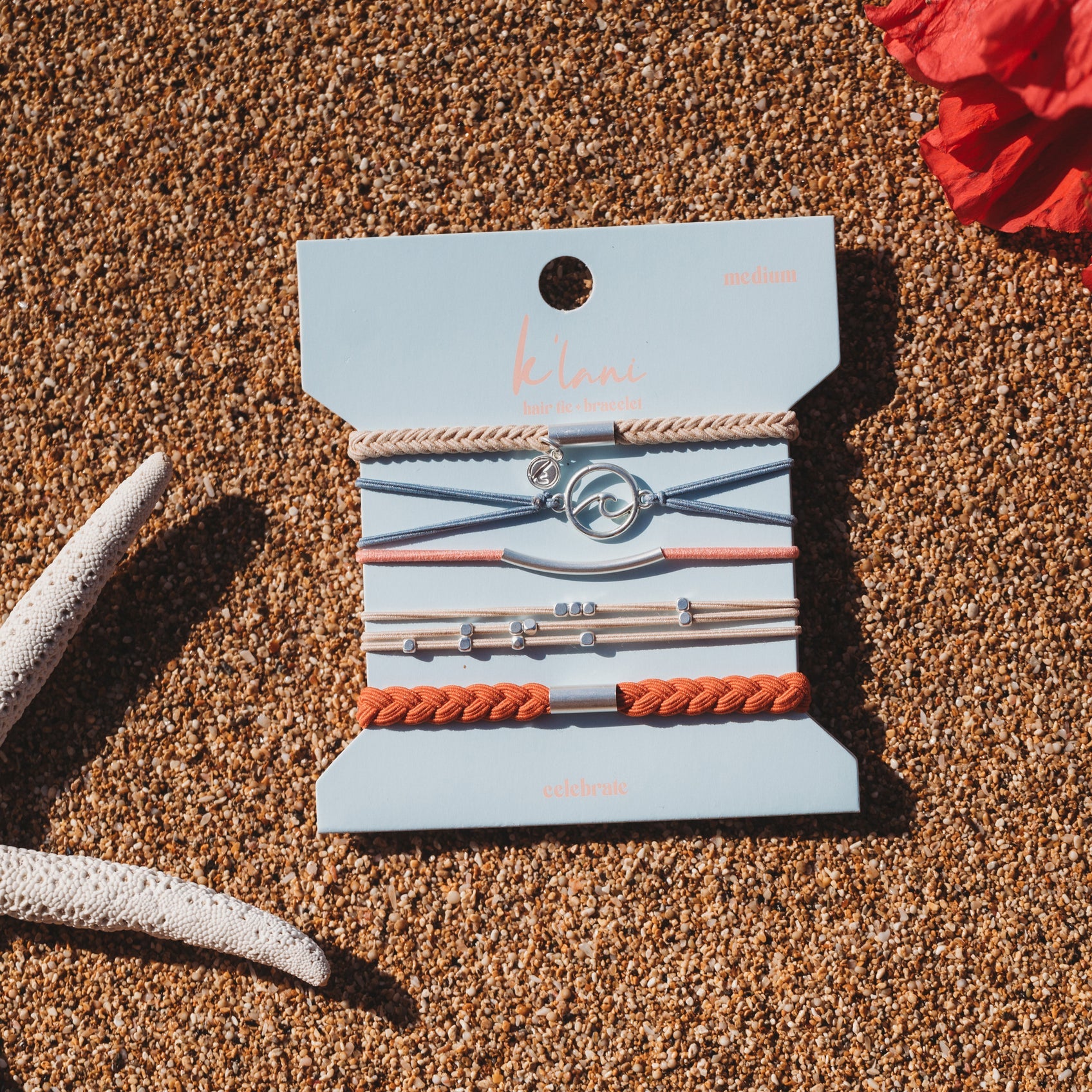 K'lani - Womens - Accessories - Hair - Celebrate - Hair Tie Bracelet - MTT Collective