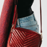 Coco Quilted Camera Crossbody Bag