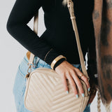 Coco Quilted Camera Crossbody Bag