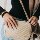 Coco Quilted Camera Crossbody Bag