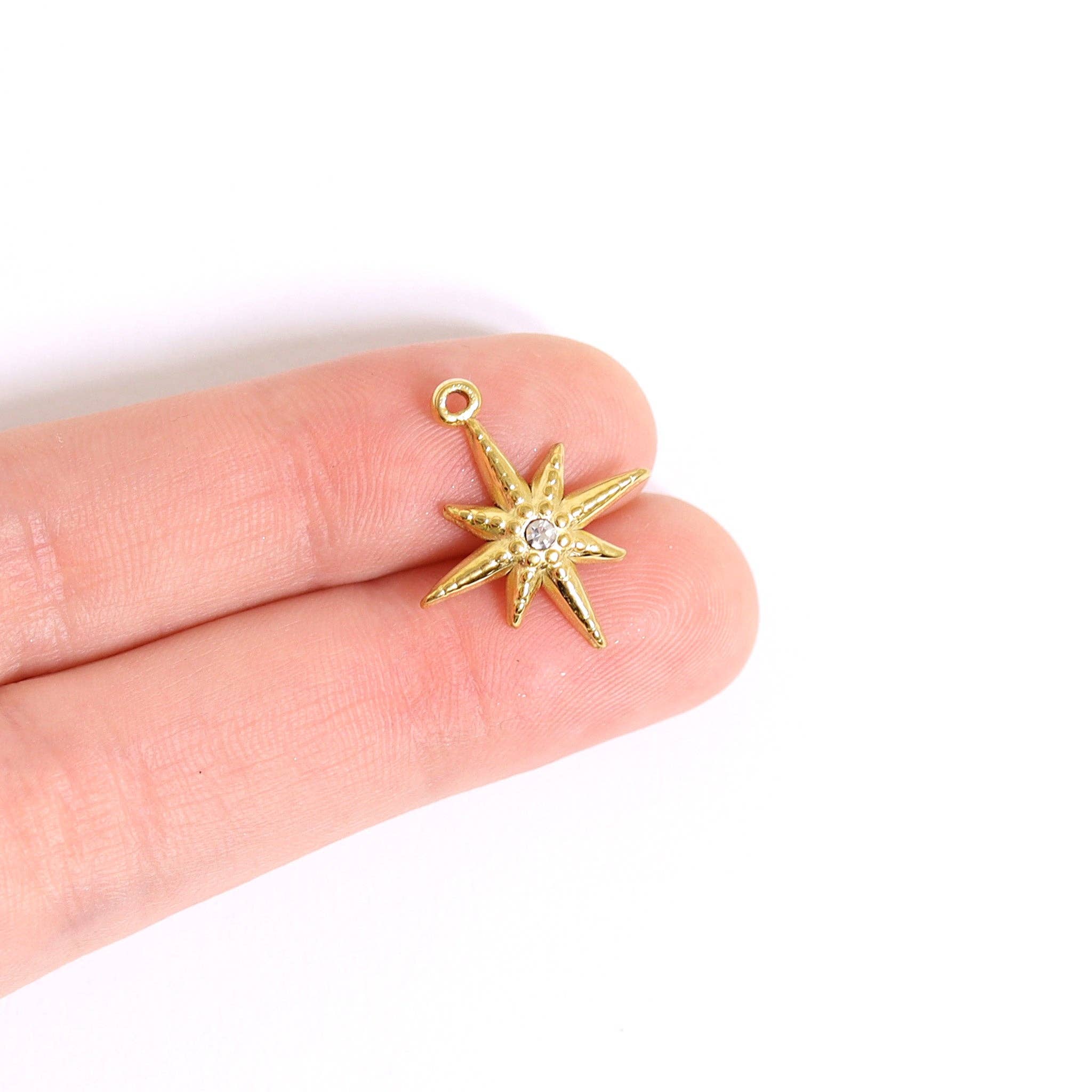MTT Jewelry - Jewelry - Charms - Compass Star Charm - MTT Collective