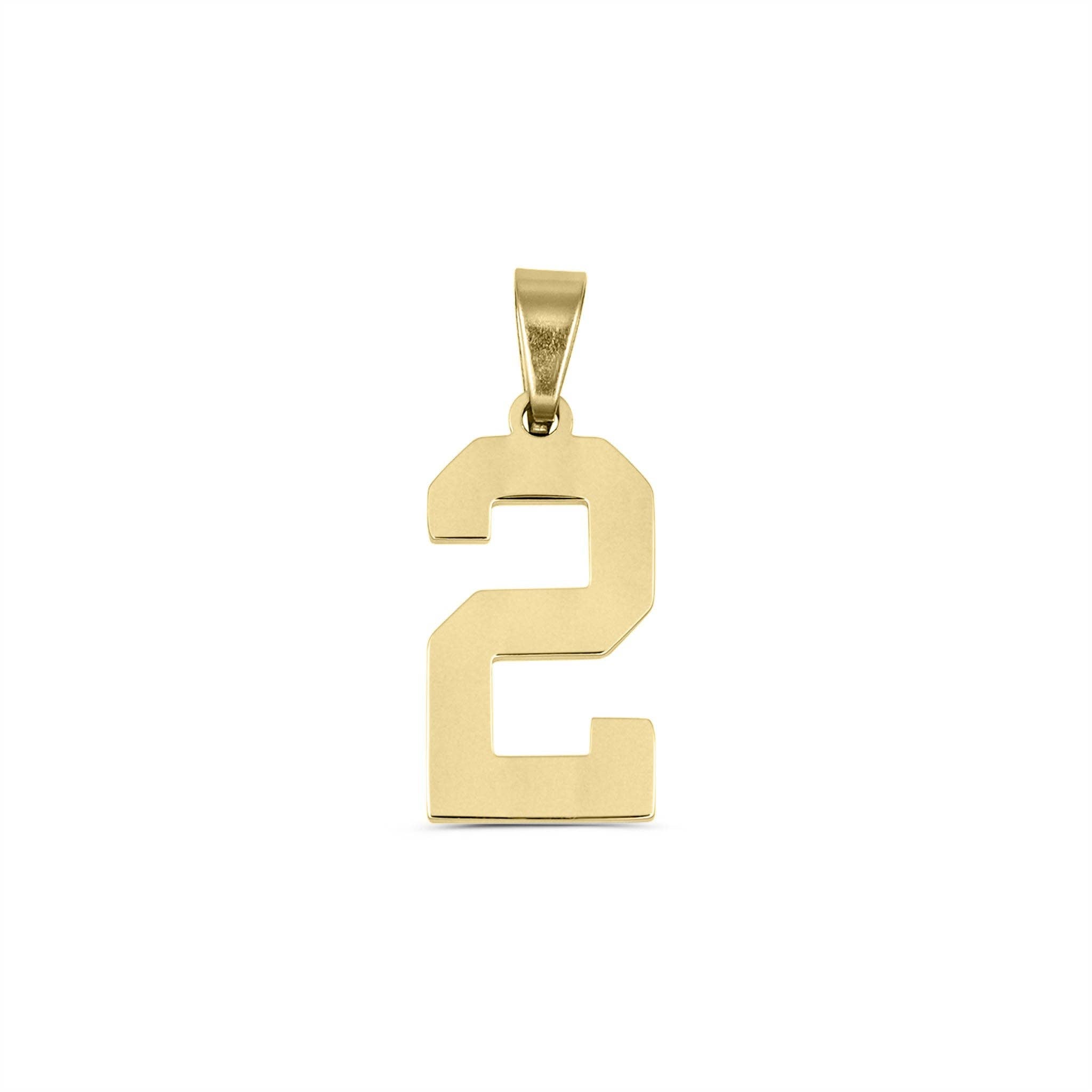 MTT Jewelry - Jewelry - Charms - Sport Number Pendant - MTT Collective