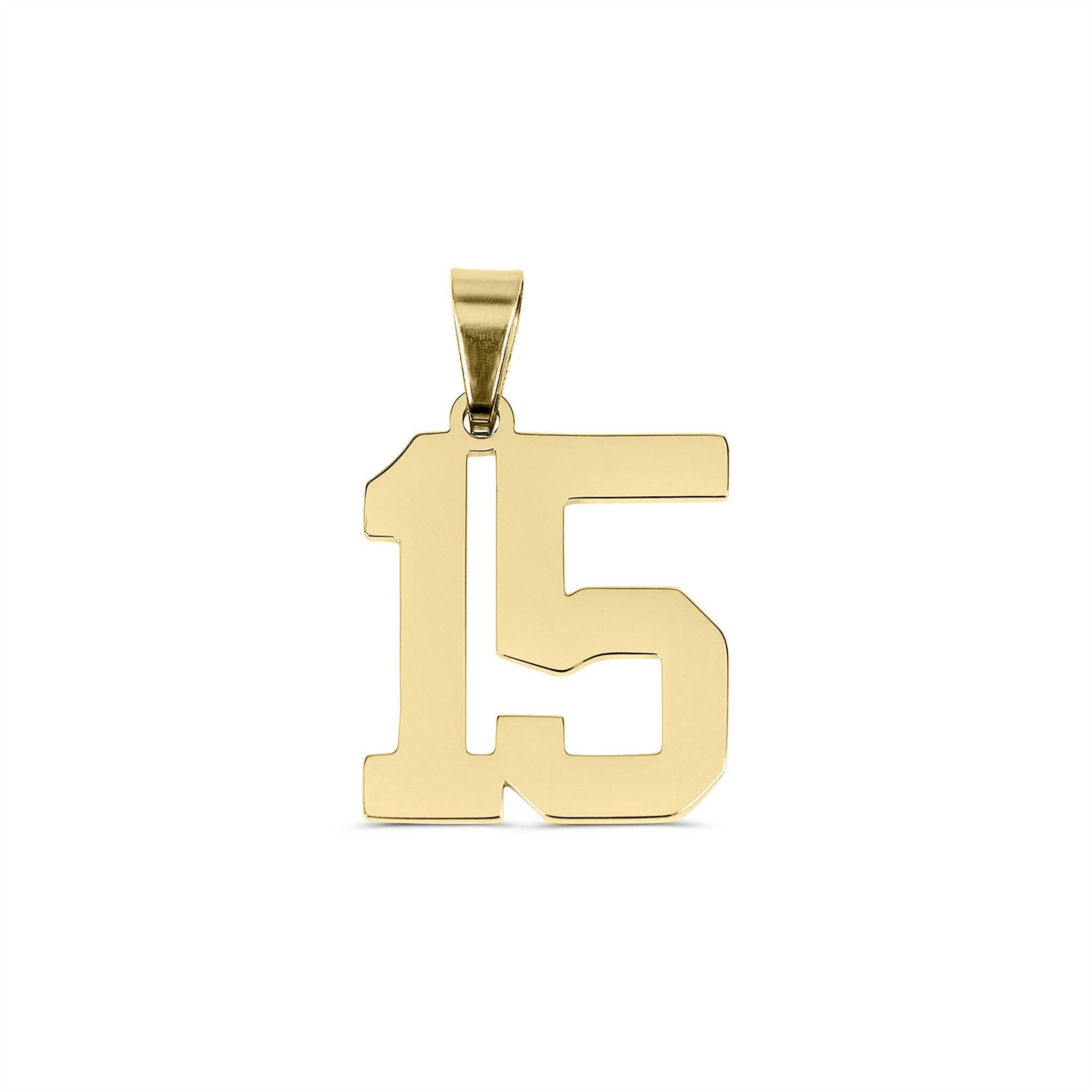 MTT Jewelry - Jewelry - Charms - Sport Number Pendant - MTT Collective