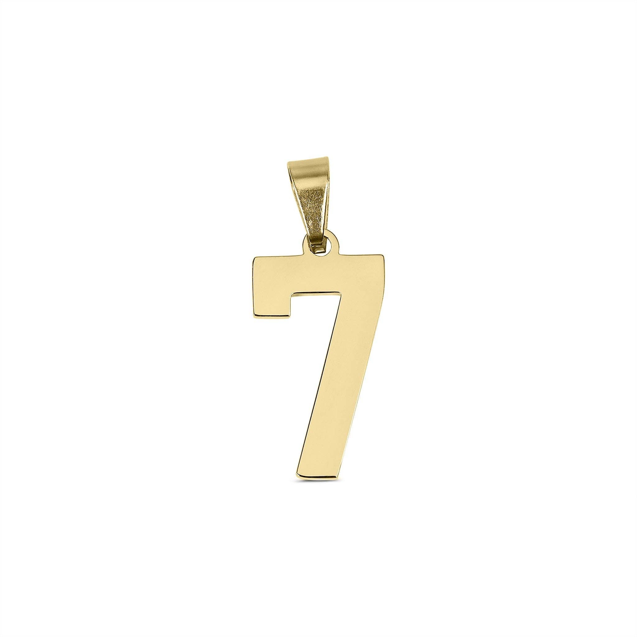 MTT Jewelry - Jewelry - Charms - Sport Number Pendant - MTT Collective