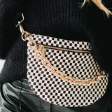 Bold Metal Chain Shoulder Strap