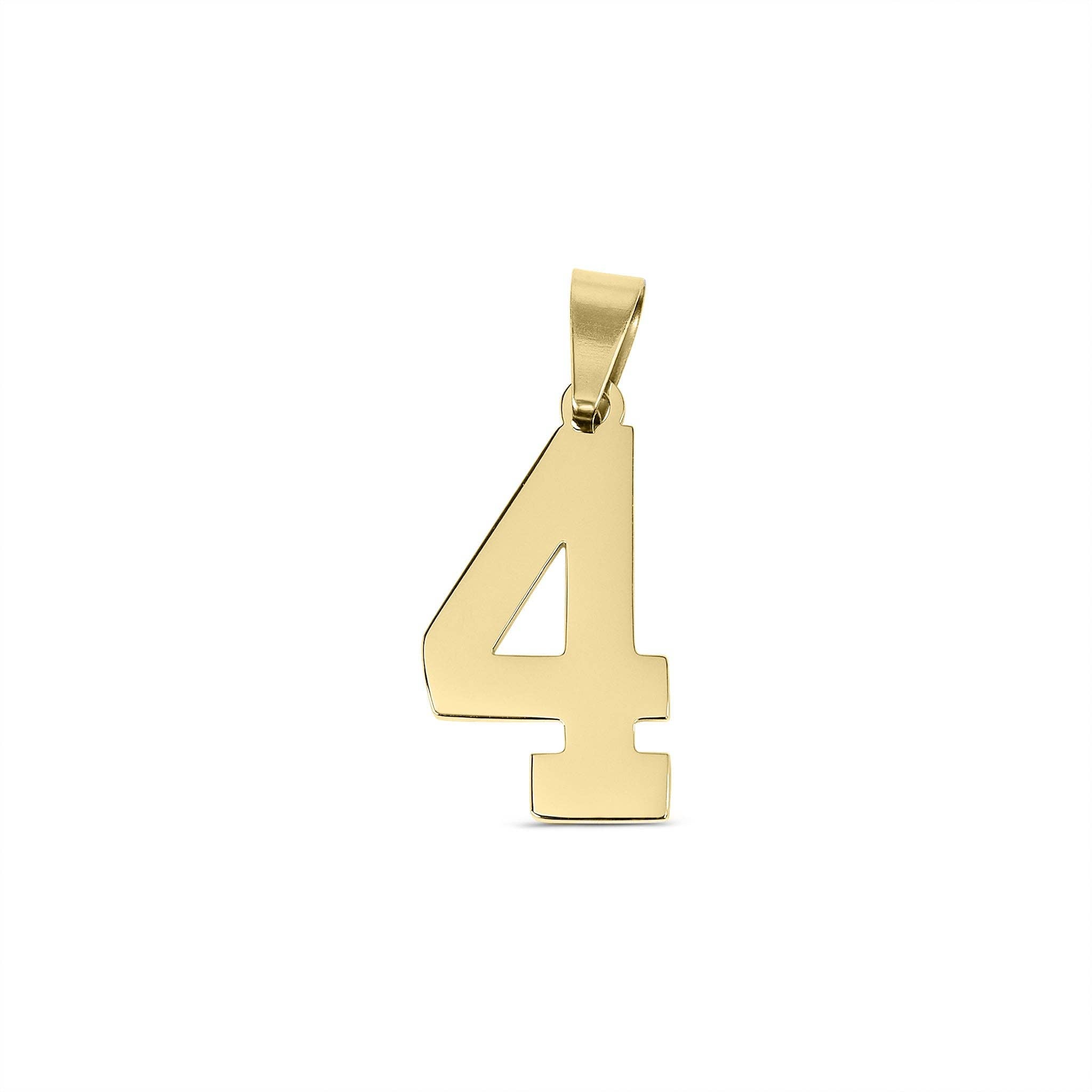 MTT Jewelry - Jewelry - Charms - Sport Number Pendant - MTT Collective