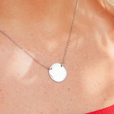 MTT Jewelry - Jewelry - Necklaces - Pamela Held Blank Circle Necklace - MTT Collective