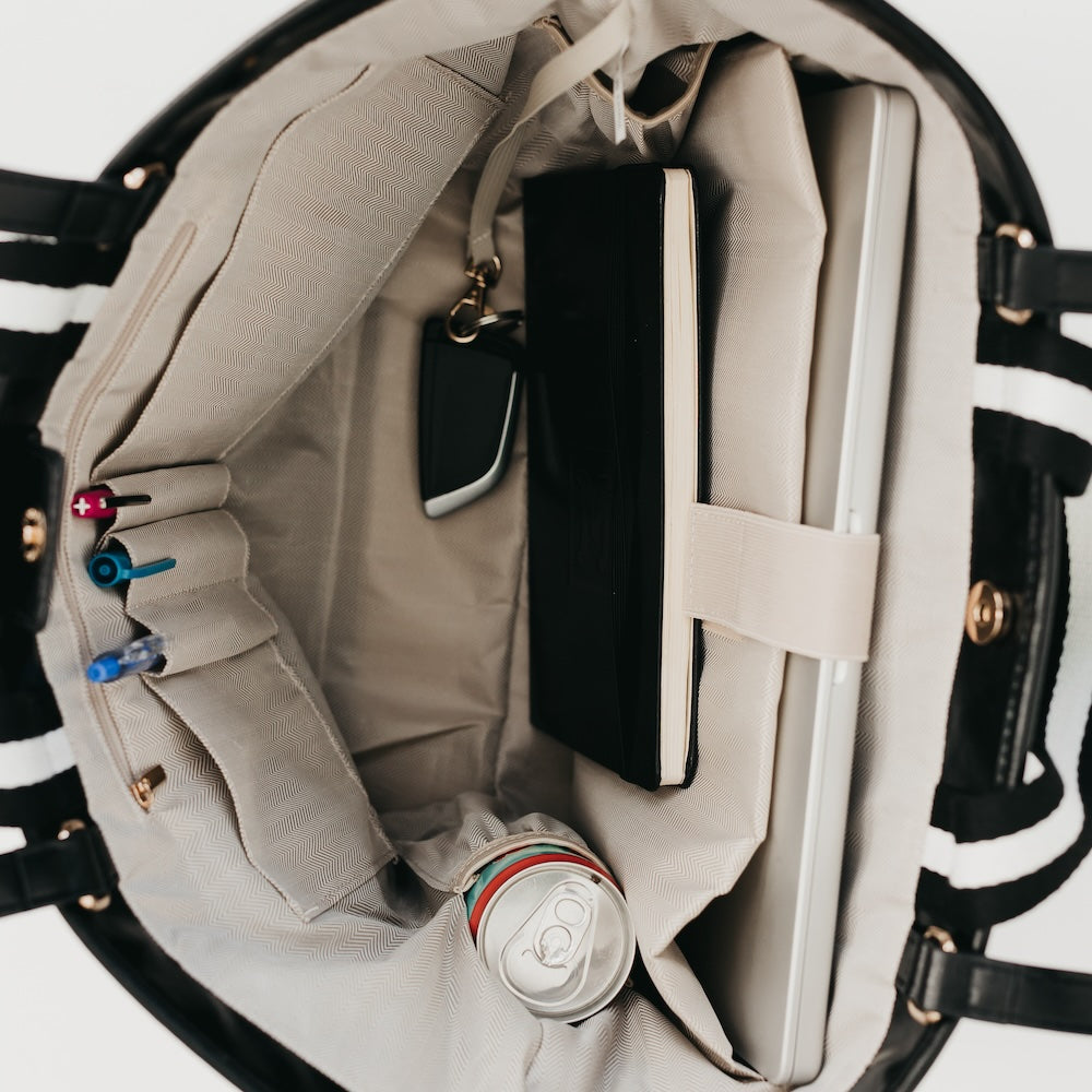 Pretty Simple - Bags - Crossbody & Hip Packs - Woven Tiffany Organizer Tote Bag - MTT Collective