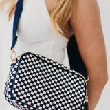 Woven Willow Camera Crossbody Bag