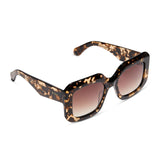 Giada Rectangle Espresso Tortoise Sunglasses - MTT Collective