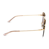 Bree Square Gold + Peach Mirror Sunglasses - MTT Collective