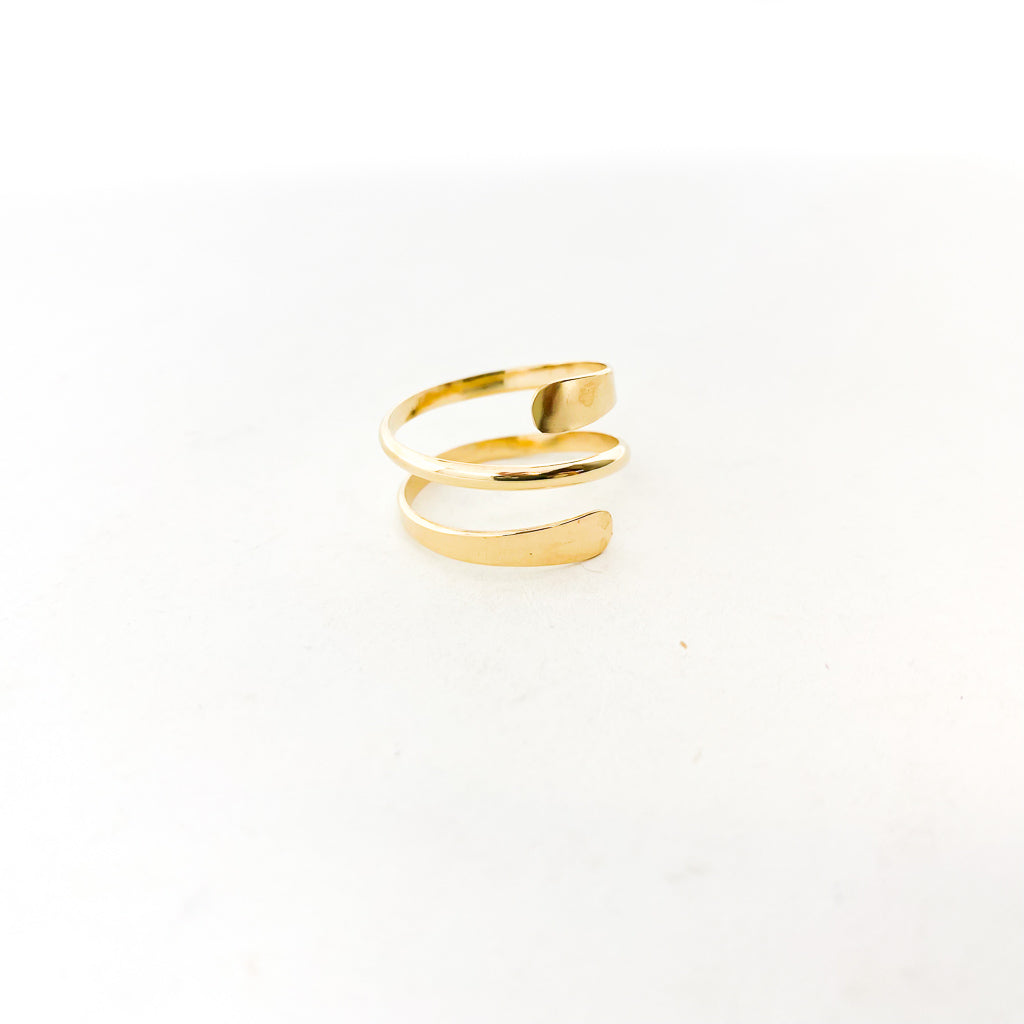 Serenity Spiral Ring | 14K Gold-Filled - MTT Collective