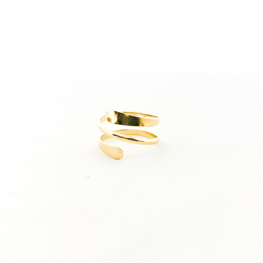 Serenity Spiral Ring | 14K Gold-Filled - MTT Collective