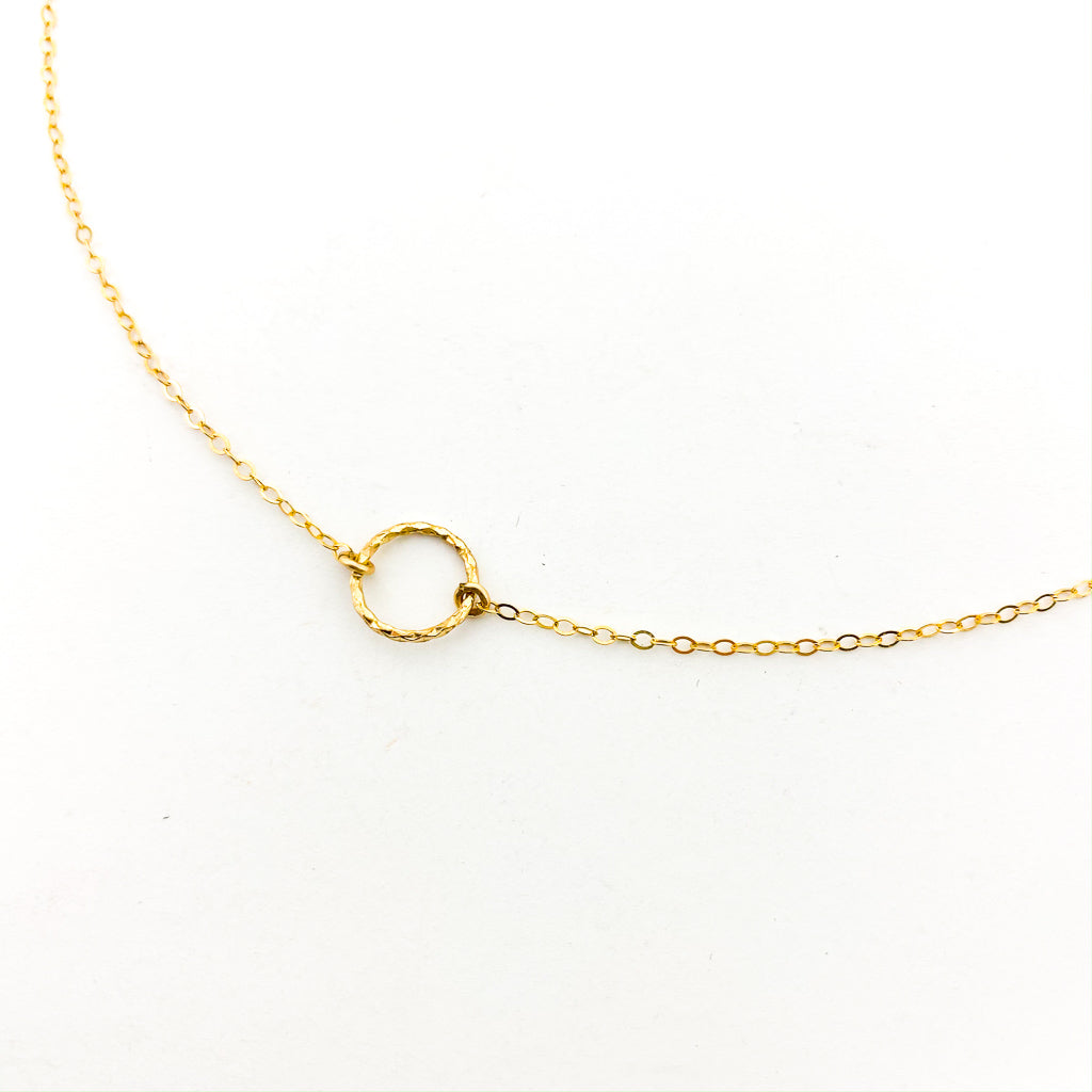 MINI TWISTED UNENDING LOVE NECKLACE | 14K GOLD-FILLED - MTT Collective
