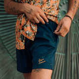 FORT KNOX NAVY SWIMSHORTS - MTT Collective