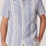 FRESHWATER SHORT SLEEVE BUTTON UP SHIRT - MTT Collective