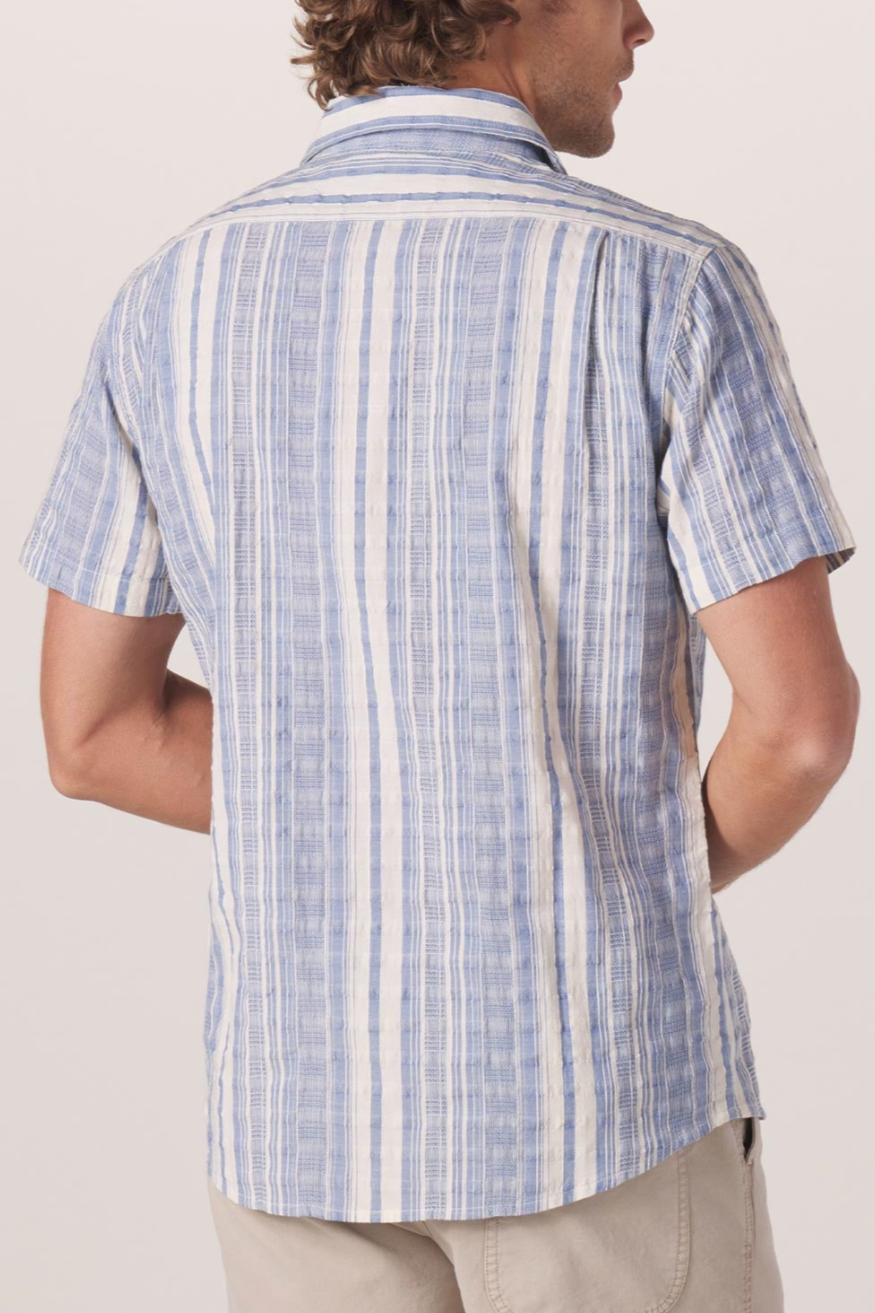 FRESHWATER SHORT SLEEVE BUTTON UP SHIRT - MTT Collective