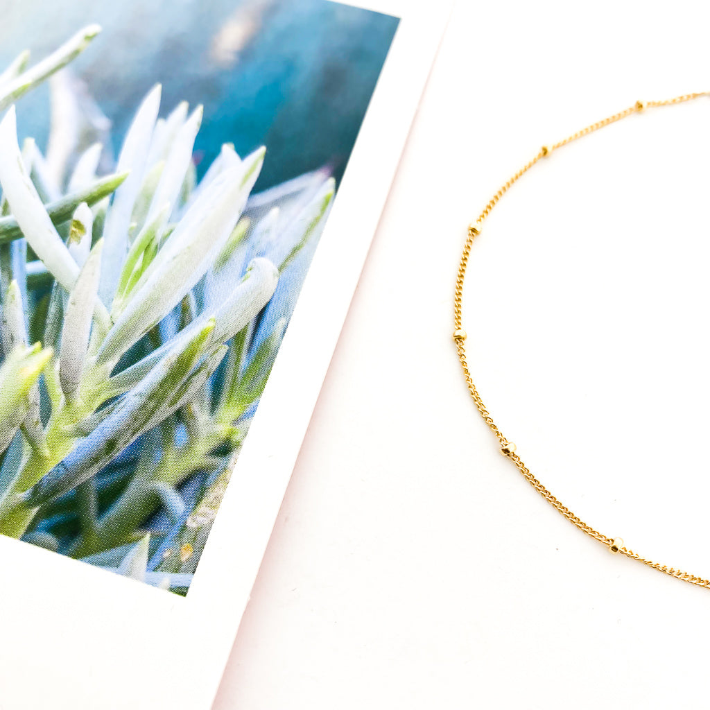 Jenna Satellite Chain Bracelet | Gold - MTT Collective