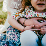 Gracie Beaded Birthstone Accented Bracelet | 3mm - MTT Collective
